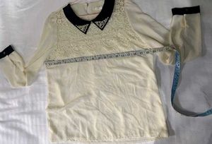Elegant Lace Detail Top