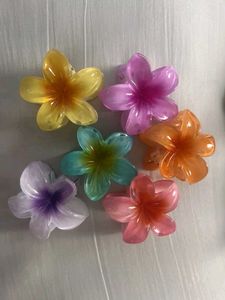 Medium Size Flower Hair Claw Clip