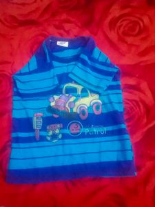 Blue And Sky Blue T Shirt