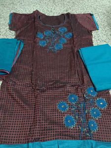 New Dress Material But With Small Color Issues