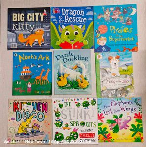 Combo of 9 big size colourful picture illustrated