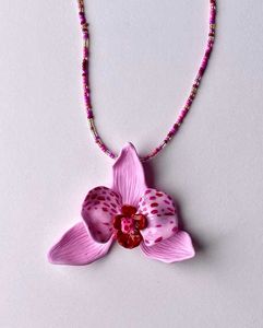 Orchid Statement Necklace