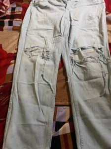 Light Wash Denim Jeans