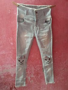 Cute Cat Jeans