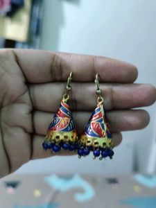 multicolored jhumke