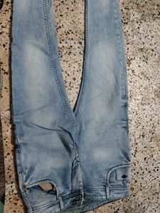 Light Wash Denim Jeans
