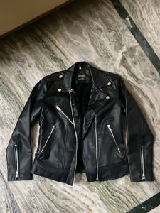 Sale‼️Black Leather Jacket 🖤