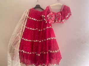 Princess Pink Lehenga Choli Set