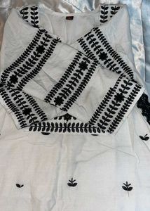 Elegant Embroidered Kurta