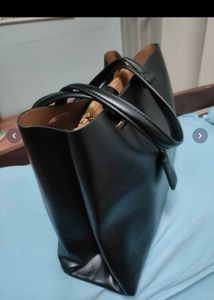 Mango Black Tote Bag