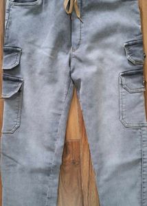 Denim mom jeans Pant