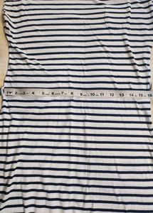 Combo Of White And A Stripes Dress For 11-12yr Gir