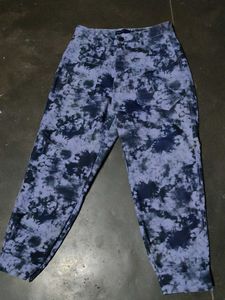 Tie-Dye Denim Pants