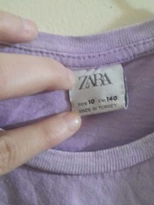 ZARA Lavender T Shirt