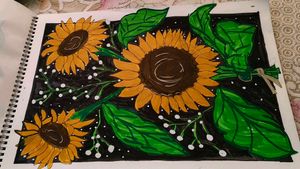 Sunflower 🌻 Art Work