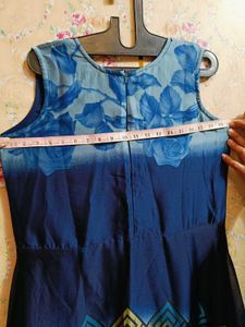 🇳🇿💫🎀Elegant Navy Blue Ethnic Gown