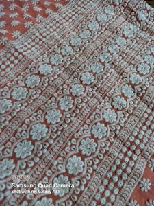New georgette chikankari kurti