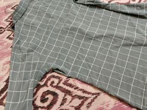 Grey Check Shirt