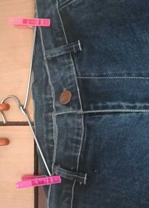 Vintage denim cargo jeans