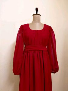 Red Maxi Dress