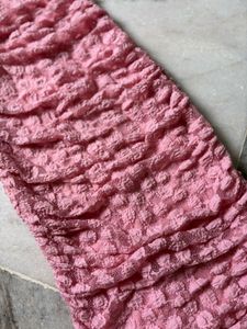 Pink Off-Shoulder Dress