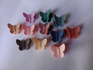Butterfly Hair Clips Set Of 4