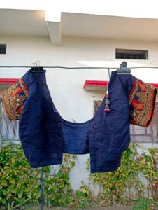 Orange Rajasthani Lehenga