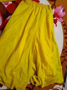 Indo western elegant Yellow dress