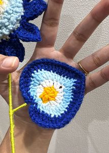 Crochet Van gogh Flower