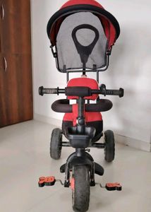 Kids Red & Black Tricycle