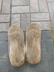 Pink Knit Sneakers - Damaged