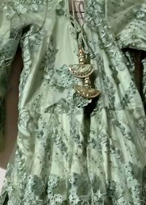 New Bridal Gown Light Green