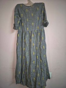 Floral Print Kurta