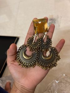 Oxidise Earing
