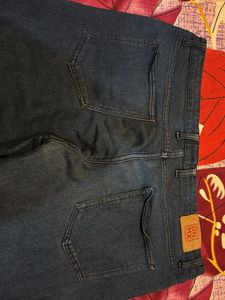 Dark Blue Denim Jeans