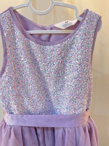 Purple Girls Gown