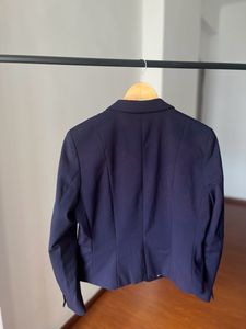 Ink Patch  Tiedye  Blue Petite Fit Blazer