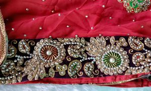 Heavy Embroidered Saree