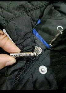 ck Classic Black Quilted Jacket