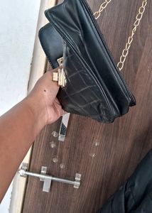 Black Party Wear Sling Bag