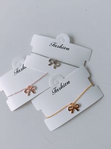 Bow Charm Bracelet