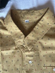 Cropped Shirt Top