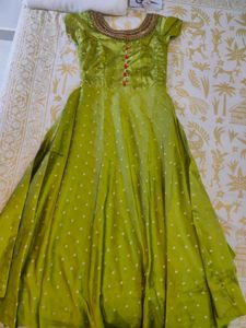 Green Kurta Set