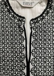 Biba Brand Kurta For Ladies In White Colour