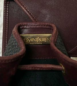 Yves Saint Laurent Drawstring Bag ( Authentic)