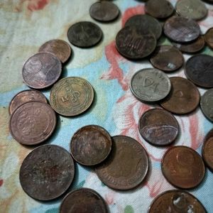 80 To 90  Vintage Coins Lot
