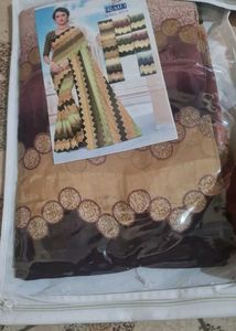 Elegant Embellished Saree