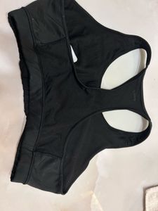 Adidas Black Sports Bra - Size XL