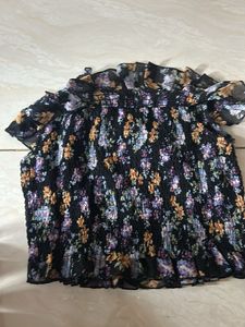 Floral Smock Top