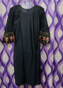 Embroidery Work Kurti Single Pc